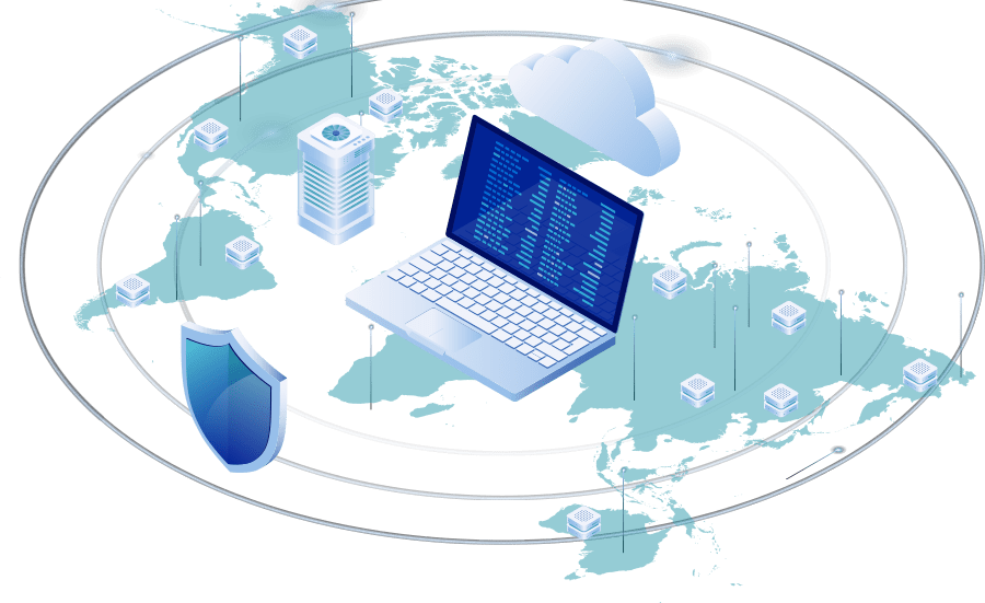 Global Networking, Networking Concept Art, Network Security, Global Internet Security