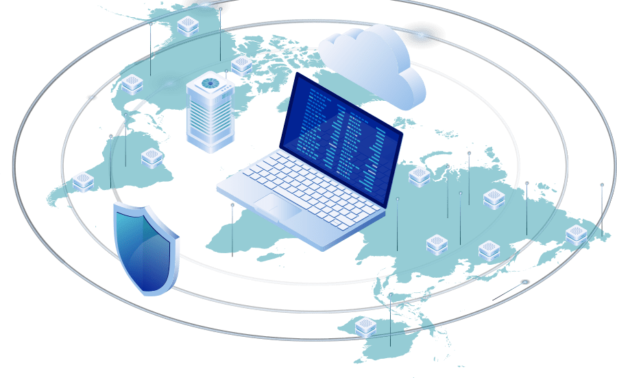 Global Networking, Networking Concept Art, Network Security, Global Internet Security